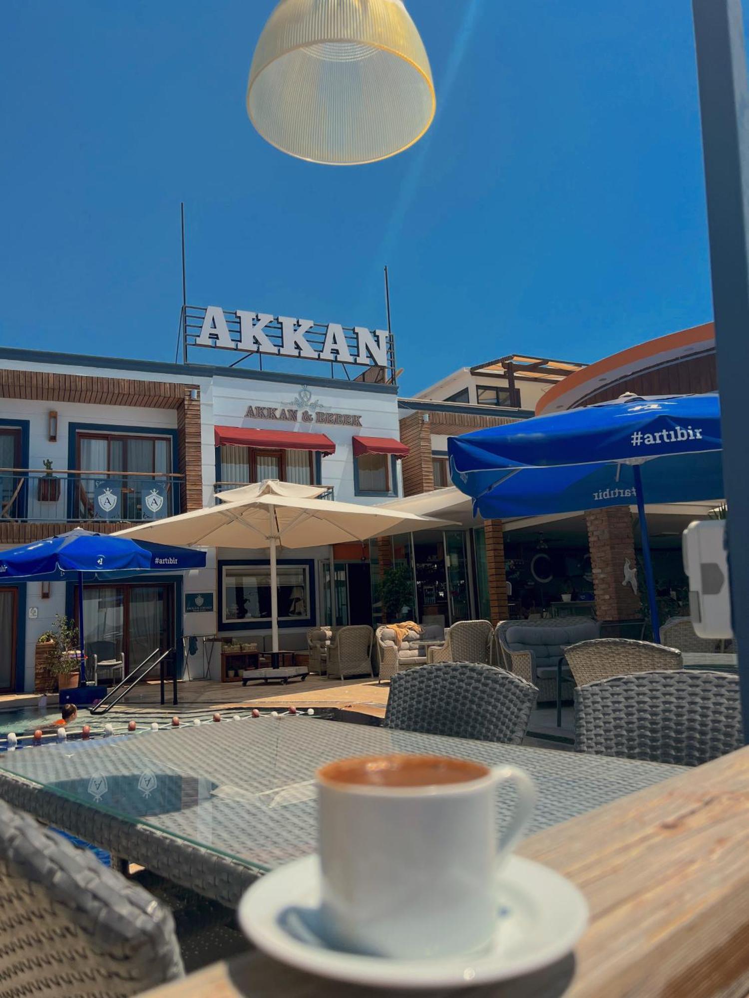 Akkan Beach Hotel Бодрум Экстерьер фото